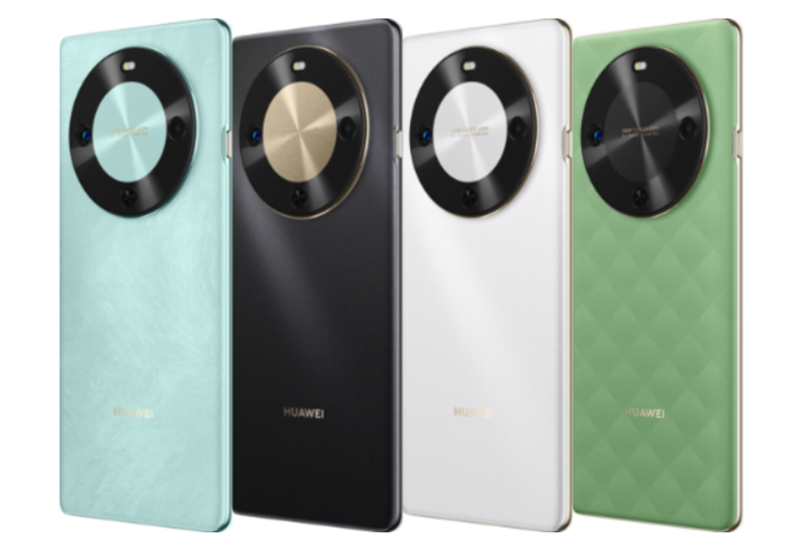 De Huawei 70X is verkrijgbaar in de kleuren Lake Blue, Gold Black, Snow White en Spruce Green (Afbeelding bron: Huawei)