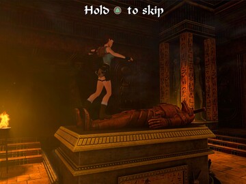 Tomb Raider IV-VI Remastered cutscène schipper (Afbeelding bron: Sony PlayStation)