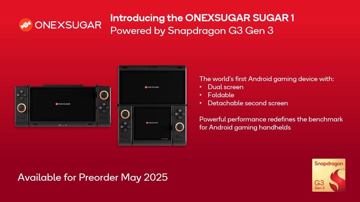 OneXSugar Sugar1 (Bron: Qualcomm)