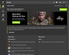 Nvidia GeForce Game Ready Driver 560.94 update notes in de Nvidia app (Afbeeldingsbron: Eigen)