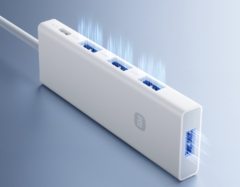 De Xiaomi 4-in-1 USB-hub. (Afbeeldingsbron: Xiaomi)