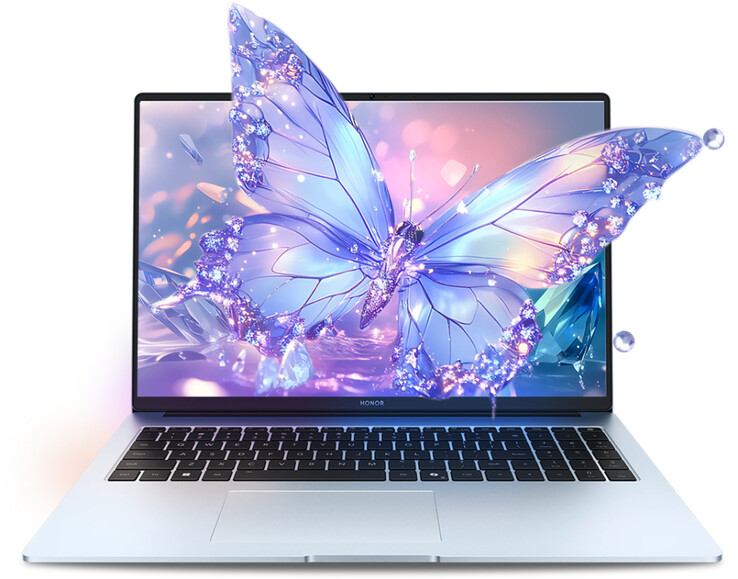 De MagicBook X16 Plus 2025 heeft een numeriek toetsenblok, in tegenstelling tot veel concurrerende 16-inch laptops. (Afbeeldingsbron: Honor)