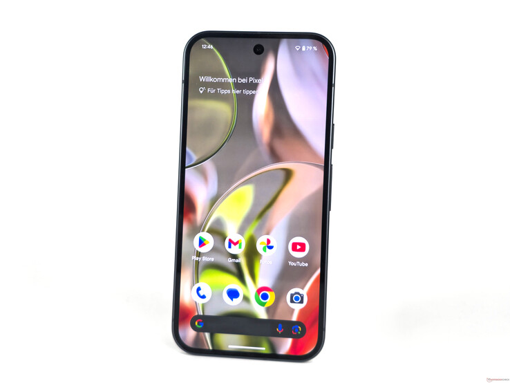 De Google Pixel 9 in Obsidiaan