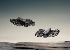 De HoverAir X1 Pro en X1 Pro Max kunnen, in tegenstelling tot de originele X1, over water, sneeuw en kliffen vliegen (Afbeelding bron: HoverAir)