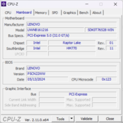 CPU-Z moederbord