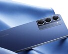 De Realme P3x 5G heeft een modern ontwerp met een plat frame en een optionele achterkant met leertextuur. (Afbeeldingsbron: Realme)