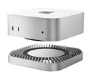 Het nieuwe Mac mini dock van RayCue ruilt poorten voor een snellere externe SSD. (Afbeeldingsbron: RayCue)