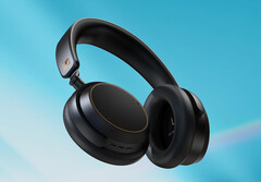 De Accentum Wireless Special Edition wordt geleverd in een zwarte afwerking met gouden accenten. (Afbeeldingsbron: Sennheiser)