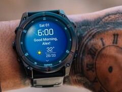 Garmin heeft de eerste bèta-updates voor de Fenix 8 smartwatch gelanceerd. (Afbeelding bron: Garmin)