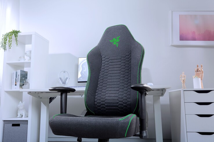 De nieuwe budget gamingstoel van Razer heeft een geïntegreerde lendensteun. (Afbeelding Bron: Razer)