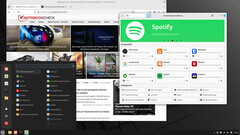 Het uiterlijk van Linux Mint is gebaseerd op Windows.