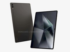 Samsung Galaxy Tab S10 Ultra gelekte render (bron: @Onleaks x @AndroidHeadline)