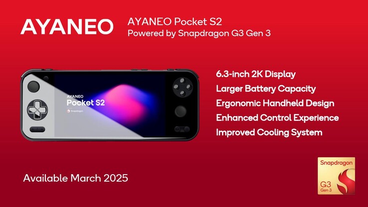 Ayaneo Pocket S2 (Bron: Qualcomm)