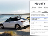 Een nieuwe Tesla Model Y financieringsdeal biedt de compacte elektrische SUV tot 31 mei een lagere prijs dan zijn Model 3 stalgenoot. (Afbeeldingsbron: Tesla - bewerkt)