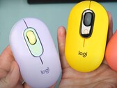 Net als de drie andere opties is de draadloze muis Pop van Logitech verkrijgbaar in verschillende kleuren (Afbeelding bron: Box.co.uk op YouTube)
