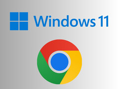 Windows 11 en Google Chrome logo&#039;s (Afbeeldingsbron: Microsoft, Google)