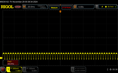 4/10 helderheid: 240 Hz PWM