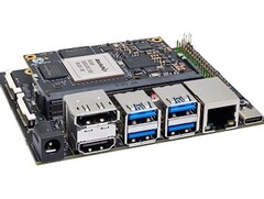 De Banana Pi BPI-AIM7 SBC wordt geleverd met PCIe (Afbeelding bron: Banana Pi)