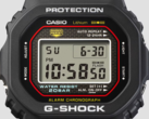 De Casio G-Shock DW5000R-1A wordt in december 2024 in de VS gelanceerd. (Afbeeldingsbron: Casio)