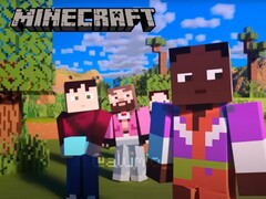  De volledig geanimeerde versie van de Minecraft-trailer is veel populairder bij fans dan het origineel. (Afbeeldingsbron: YouTube / Alumio)