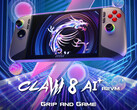 De Claw 8 AI+ is een van de weinige gaming-handhelds met een 8-inch scherm. (Afbeeldingsbron: MSI)