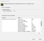 Nvidia Systeem info