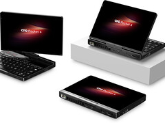 GPD Pocket 4 is nu verkrijgbaar op Indiegogo met een startprijs van $829 (Afbeelding bron: GPD)