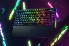 Het Razer BlackWidow V4 Pro 75% mechanische toetsenbord. (Afbeeldingsbron: Razer)