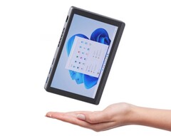 De M11 van Morefine is een tablet-achtige mini-pc met energiezuinige CPU&#039;s en een 7-inch touchscreen display. (Afbeeldingsbron: Morefine)