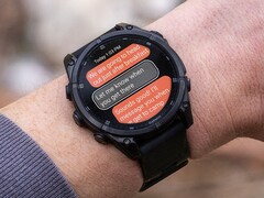 De Garmin Fenix 8 en verwante smartwatches krijgen toetsenbordfuncties in de nieuwste bèta-update. (Afbeeldingsbron: Garmin)