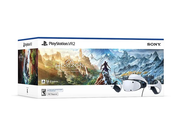 De PSVR2 Horizon Call of the Mountain bundel zal voor dezelfde prijs worden verkocht als de standaard editie. (Afbeeldingsbron: Sony)