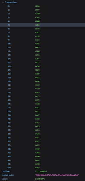 Core Ultra 6 228V Geekbench frequentie (bron: Geekbench)