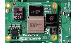 De Raspberry Pi CM5 komt mogelijk met een 16 GB RAM-variant. (Afbeeldingsbron: @HumperCobra)