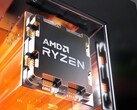 De Ryzen 7 9700X heeft basis- en boostkloks van 3,8 en 5,5 GHz. (Afbeeldingsbron: AMD)