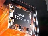 De Ryzen 7 9700X heeft basis- en boostkloks van 3,8 en 5,5 GHz. (Afbeeldingsbron: AMD)