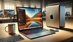 De MacBook Pro zal naar verwachting vanaf eind dit jaar of begin volgend jaar voorzien zijn van de M4-chip. (Bron: DALL-E)