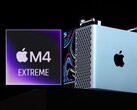 Nu de M4 Extreme SoC uit de weg is, zal de aankomende Apple Mac Pro waarschijnlijk genoegen moeten nemen met de M4 Ultra. (Afbeeldingsbron: Apple, bewerkt)