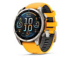 Na de Fenix 8 AMOLED ontwikkelt Garmin een model met een microLED-scherm. (Afbeelding bron: Garmin)