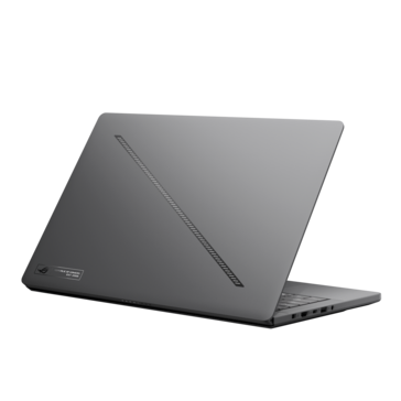 2025 Asus ROG Zephyrus G14 vanaf de achterkant