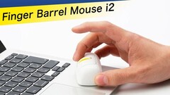 De compacte Finger Barrel Mouse i2 is ergonomisch ontworpen om warmteontwikkeling in de handpalm te voorkomen. (Bron: MEETS TRADING)