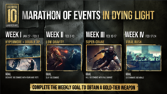 Dying Light 10e jubileumeditie marathonevenementen (Afbeelding bron: Steam)