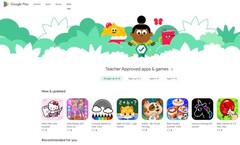 De Kids-sectie in Google Play (Afbeeldingsbron: Eigen)