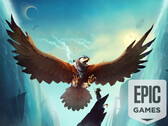 De Falconeer is nu gratis te downloaden in de Epic Games Store en voor onbepaalde tijd te bewaren. (Afbeeldingsbron: Tomas Sala / Epic Games Store - bewerkt)