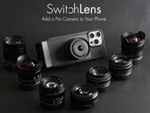 SwitchLens: Camera werkt met verschillende lenzen.