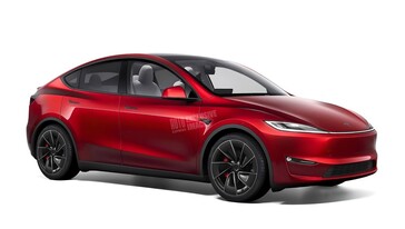 Model Y Juniper render (Afbeelding bron: Autoexpress)