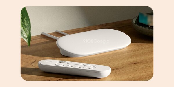 De Google TV Streamer ziet eruit als een draadloze oplader. (Afbeeldingsbron: 9to5Google).