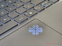 Acer Swift 14: NPU-logo op touchpad