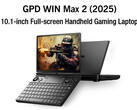 GPD heeft de Win Max 2 op meer gebieden geüpgraded dan alleen de APU. (Afbeeldingsbron: GPD)