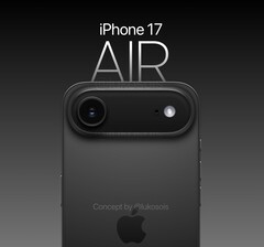 iPhone 17 Air render. (Afbeelding Bron: Lukosis)