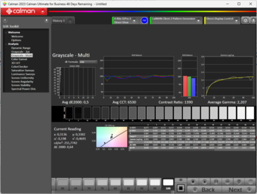 Calman ColorChecker normale modus